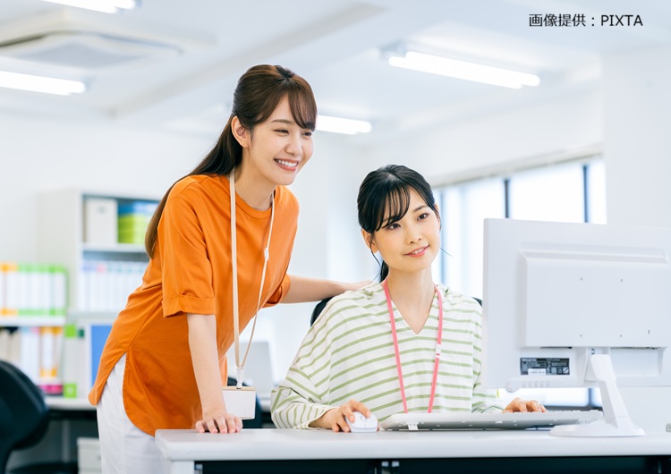 ◎パソコンへの不安は研修でクリアできるようサポートします！