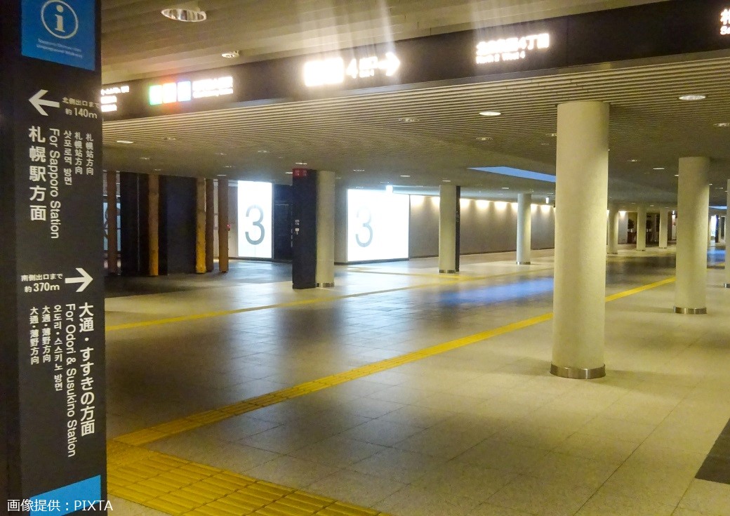 ◎地下歩行空間