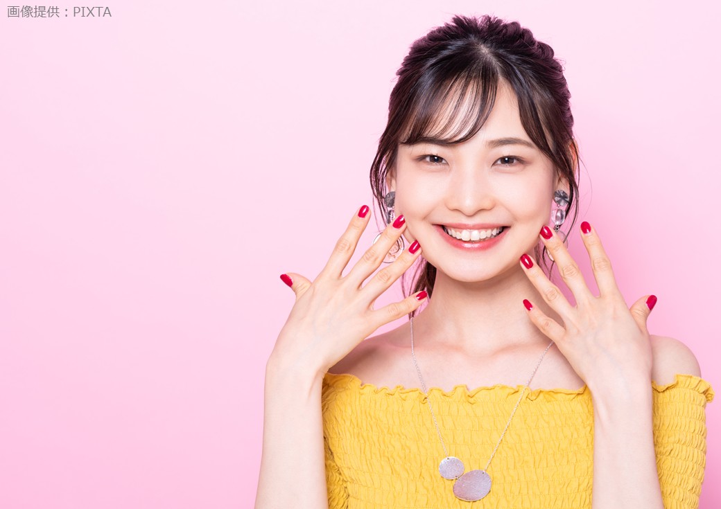 ◎笑顔の女性